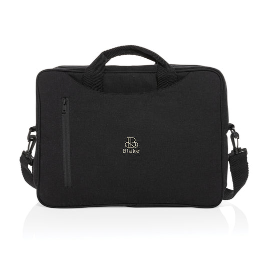 Cotton 15.4 inch laptop bag - Custom Wood Designs