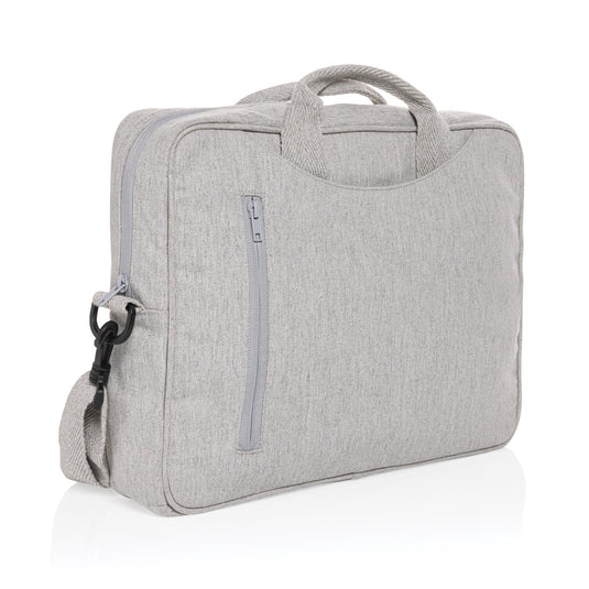 Cotton 15.4 inch laptop bag - Custom Wood Designs