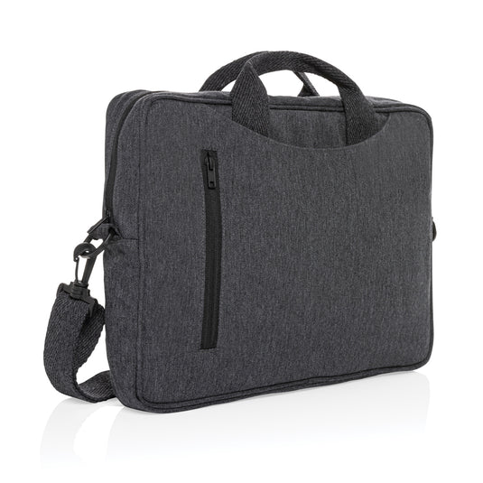 Cotton 15.4 inch laptop bag - Custom Wood Designs