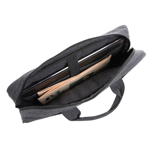 Cotton 15.4 inch laptop bag - Custom Wood Designs