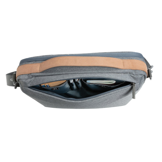 Impact AWARE™ 300D two tone deluxe 15.6" laptop bag - Custom Wood Designs