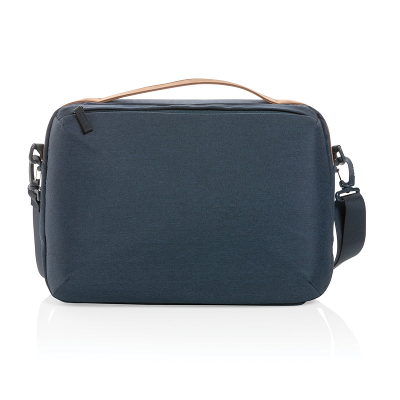 Load image into Gallery viewer, Impact AWARE™ 300D two tone deluxe 15.6" laptop bag - Custom Wood Designs