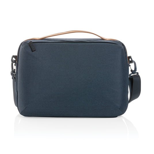 Impact AWARE™ 300D two tone deluxe 15.6" laptop bag - Custom Wood Designs