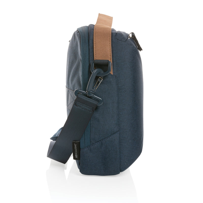 Load image into Gallery viewer, Impact AWARE™ 300D two tone deluxe 15.6" laptop bag - Custom Wood Designs