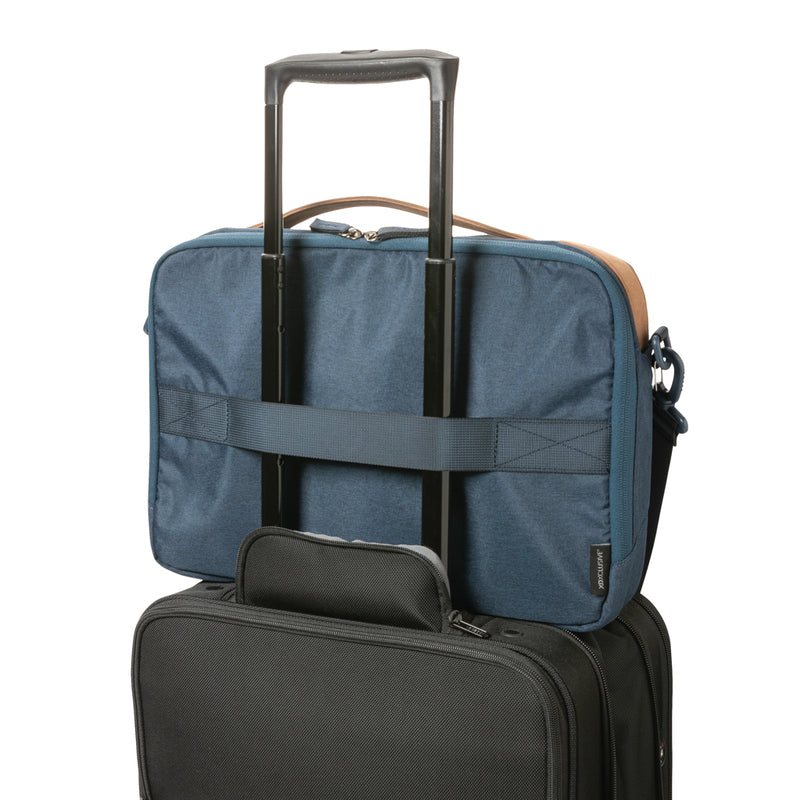 Load image into Gallery viewer, Impact AWARE™ 300D two tone deluxe 15.6" laptop bag - Custom Wood Designs