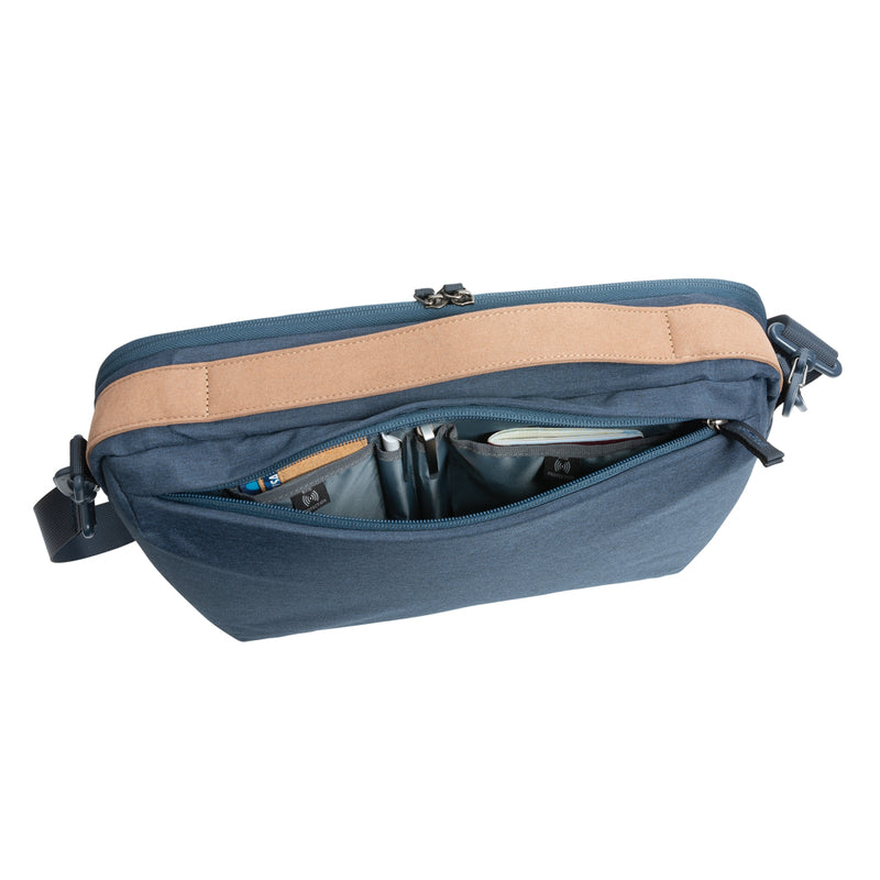 Load image into Gallery viewer, Impact AWARE™ 300D two tone deluxe 15.6" laptop bag - Custom Wood Designs