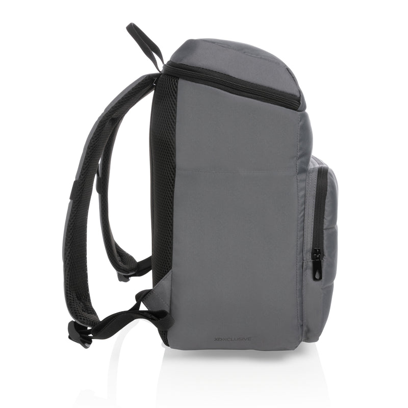 Load image into Gallery viewer, Impact AWARE™ RPET cooler backpack by XD Xclusive, outdoor backpack with insulated compartment and durable design.