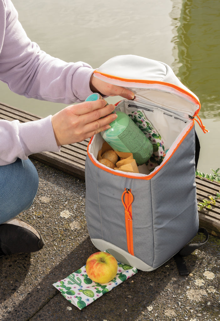 Load image into Gallery viewer, XD Collection outdoor hiking cooler backpack, 10L capacity, with insulated main compartment and adjustable straps for outdoor adventures.