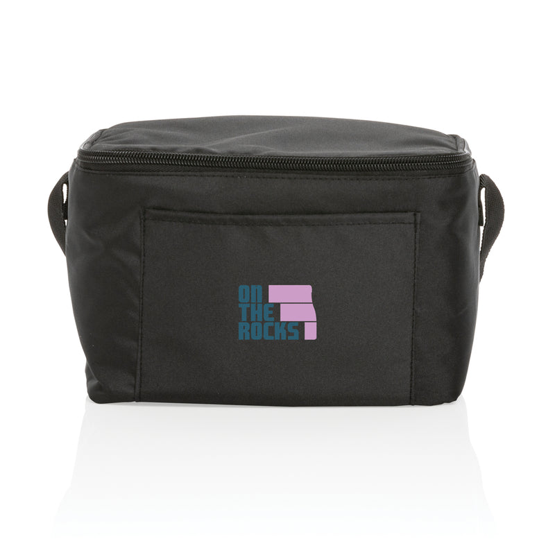 Load image into Gallery viewer, XD Collection Impact AWARE™ lightweight outdoor cooler bag with insulated interior and adjustable shoulder strap, in black.