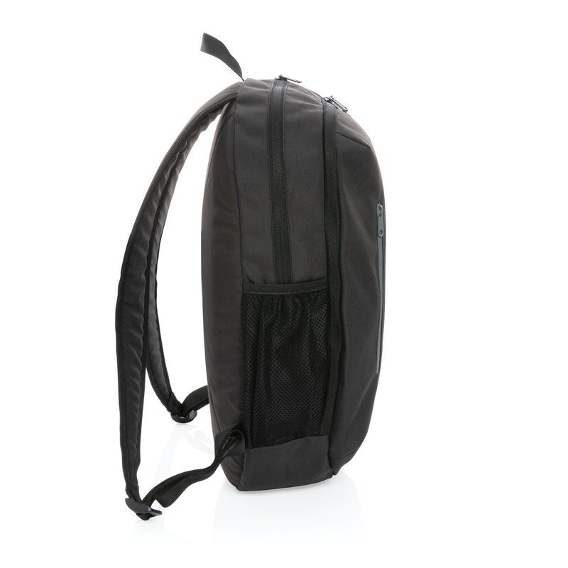 Load image into Gallery viewer, 300D RPET casual backpack from XD Collection featuring eco-friendly materials and a stylish, functional design for everyday use.