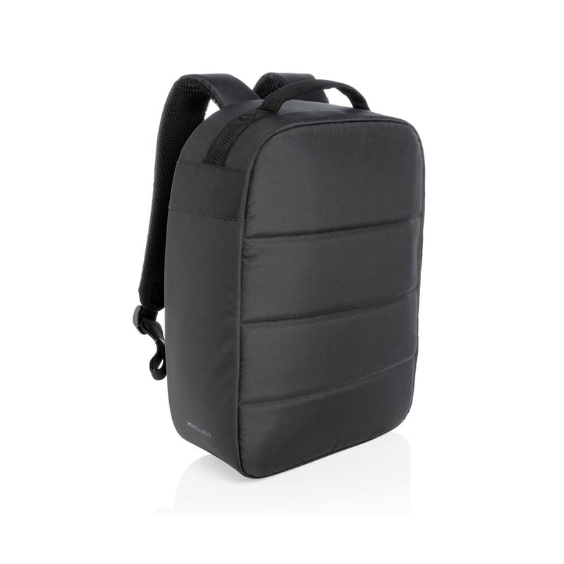 Load image into Gallery viewer, XD Xclusive Impact AWARE™ RPET 15.6-inch anti-theft laptop backpack with multiple compartments and padded shoulder straps.