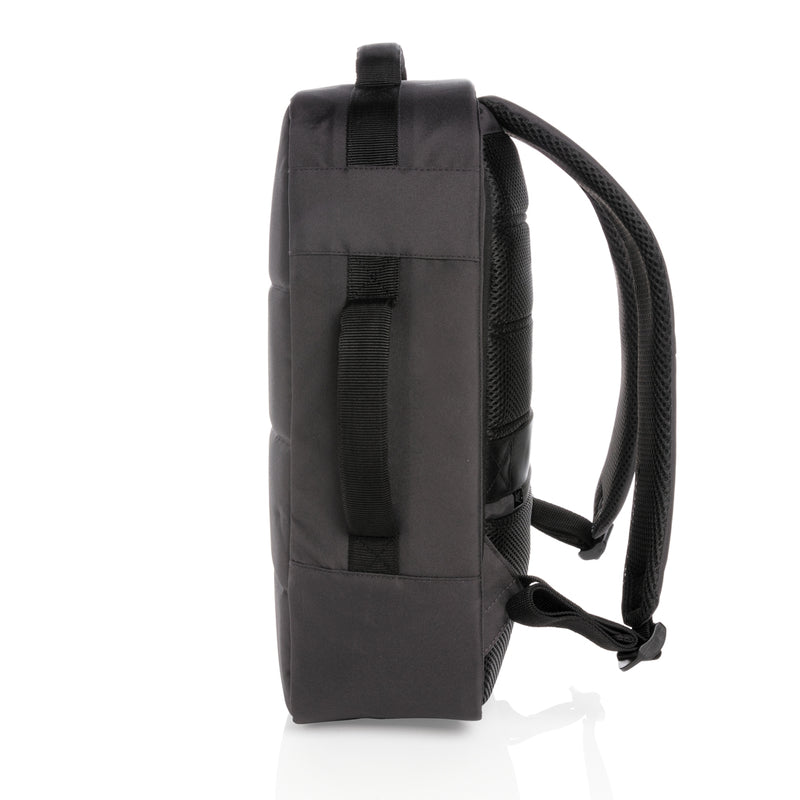 Load image into Gallery viewer, XD Xclusive Impact AWARE™ RPET anti-theft 15.6-inch laptop backpack with multiple compartments and eco-friendly design.