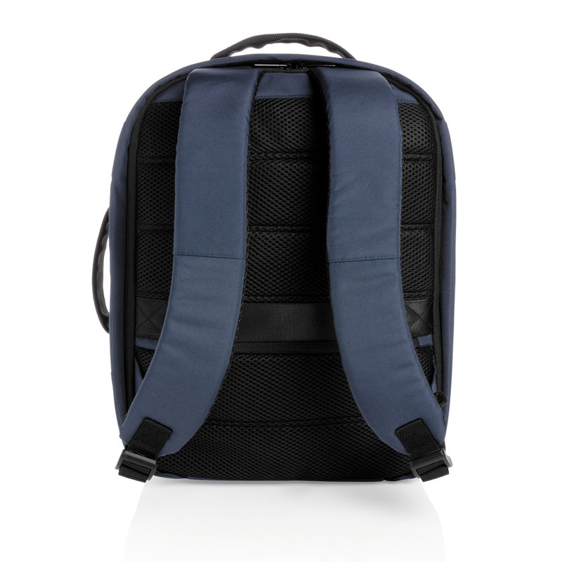Load image into Gallery viewer, XD Xclusive Impact AWARE™ RPET anti-theft 15.6-inch laptop backpack, durable bag with secure zipper and eco-friendly materials.