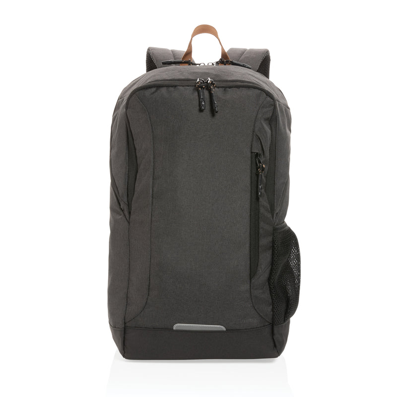 Load image into Gallery viewer, Impact AWARE™ Urban outdoor backpack from XD Collection with multiple compartments and ergonomic shoulder straps.