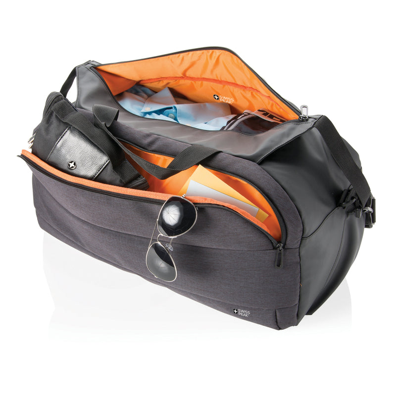 Load image into Gallery viewer, Modern weekend bag - Custom Wood Designs