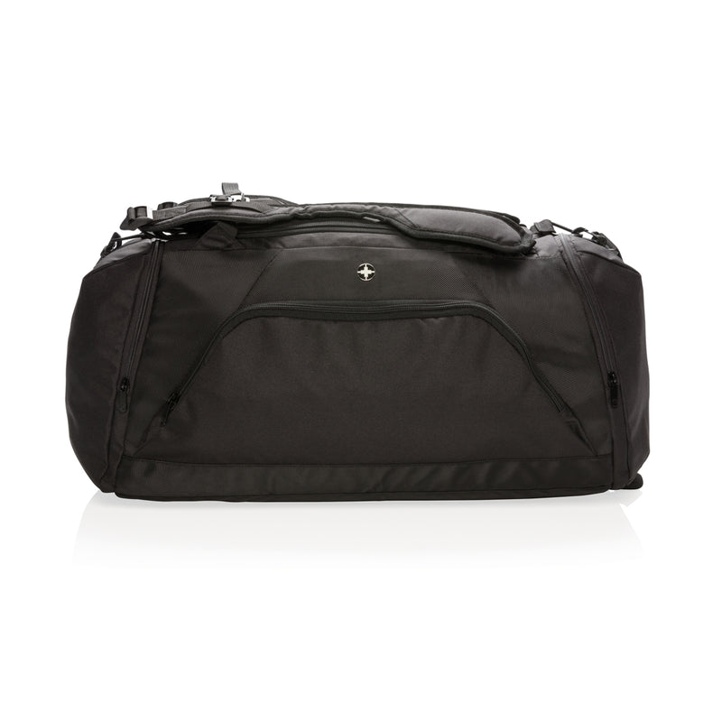Load image into Gallery viewer, Swiss Peak RFID sports duffel & backpack - Custom Wood Designs