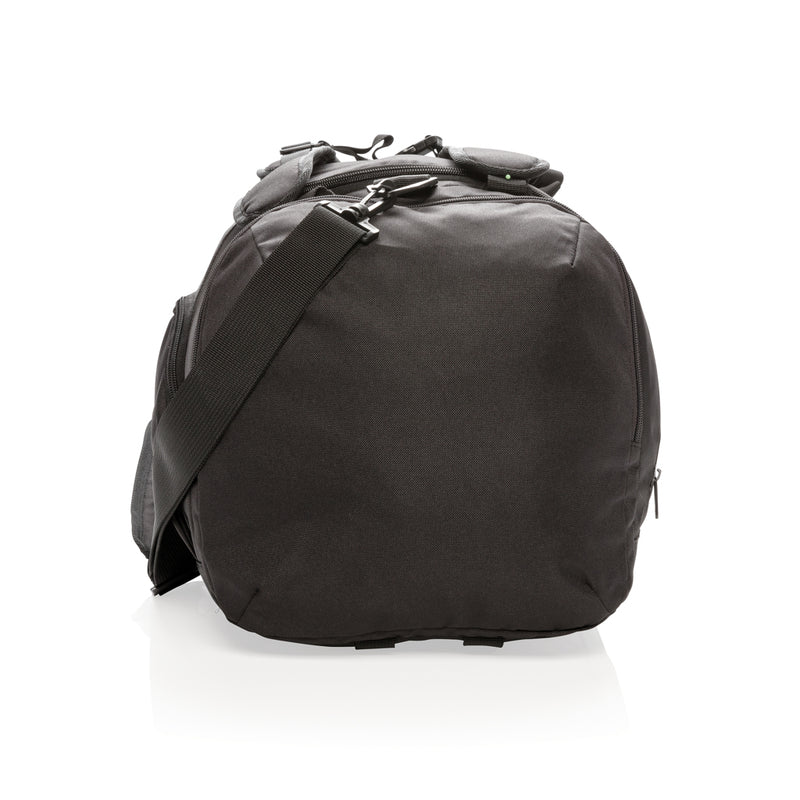 Load image into Gallery viewer, Swiss Peak RFID sports duffel & backpack - Custom Wood Designs