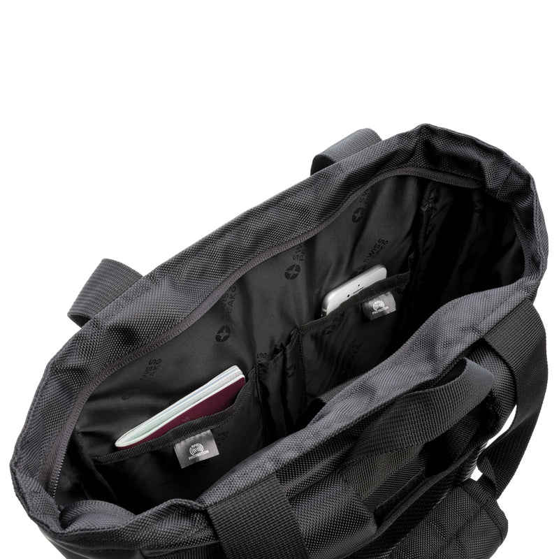 Load image into Gallery viewer, 15" laptop tote pack PVC free - Custom Wood Designs