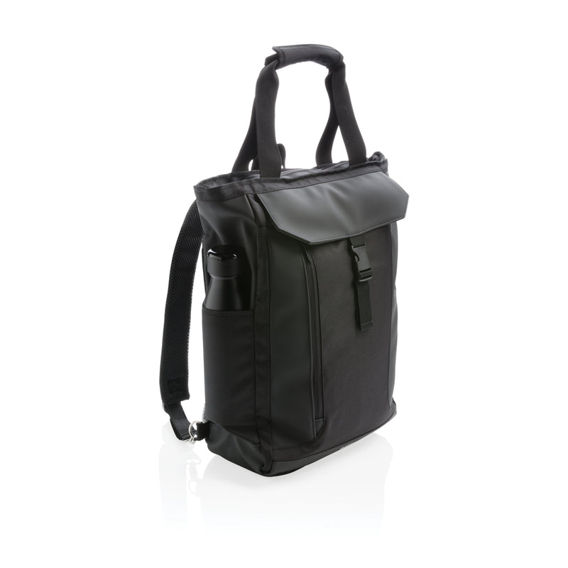 Load image into Gallery viewer, Swiss Peak 15-inch PVC-free laptop tote bag with sturdy handles and sleek design, ideal for travel and everyday use.