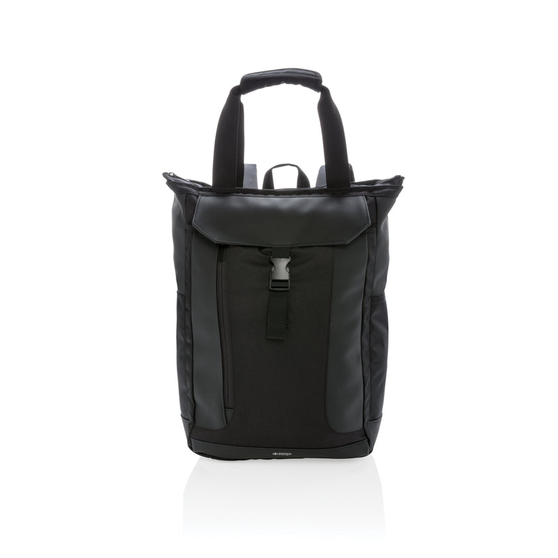 Load image into Gallery viewer, Swiss Peak 15-inch PVC-free laptop tote bag with sleek design, durable material, and comfortable handles for travel and daily use.