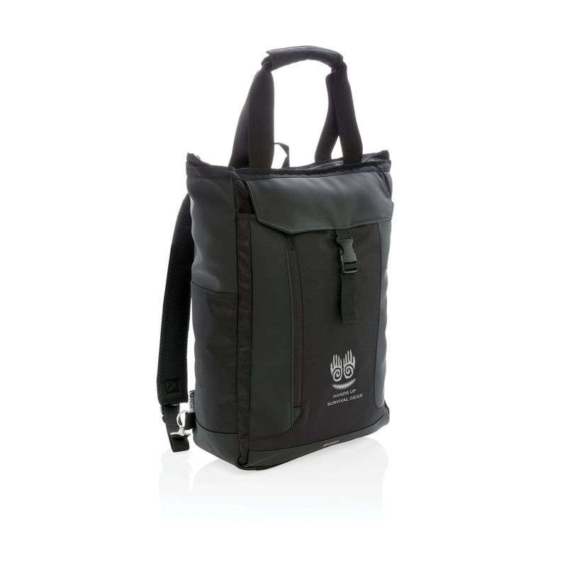 Load image into Gallery viewer, 15" laptop tote pack PVC free - Custom Wood Designs