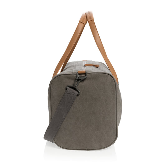 Canvas travel/weekend bag PVC free - Custom Wood Designs
