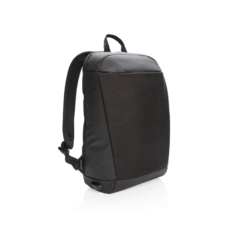 Load image into Gallery viewer, XD Xclusive Madrid anti-theft RFID USB laptop backpack in PVC-free material, featuring secure compartments and sleek design.