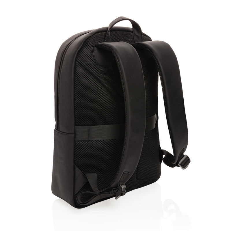 Load image into Gallery viewer, Swiss Peak deluxe PU laptop backpack PVC free - Custom Wood Designs