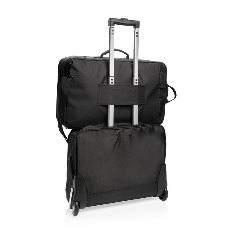 Load image into Gallery viewer, Swiss peak convertible travel backpack PVC free - Custom Wood Designs