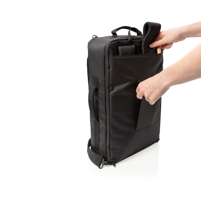 Load image into Gallery viewer, Swiss peak convertible travel backpack PVC free - Custom Wood Designs