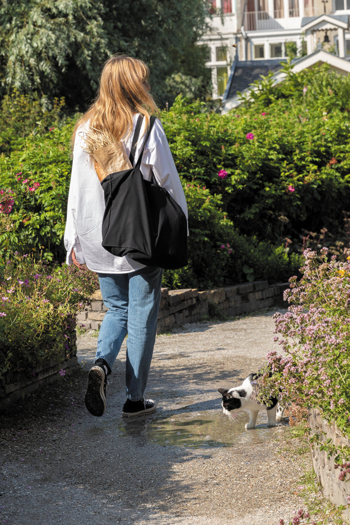 Load image into Gallery viewer, Cotton shopper bag from XD Collection in 145g lightweight fabric, designed for casual shopping and travel use.
