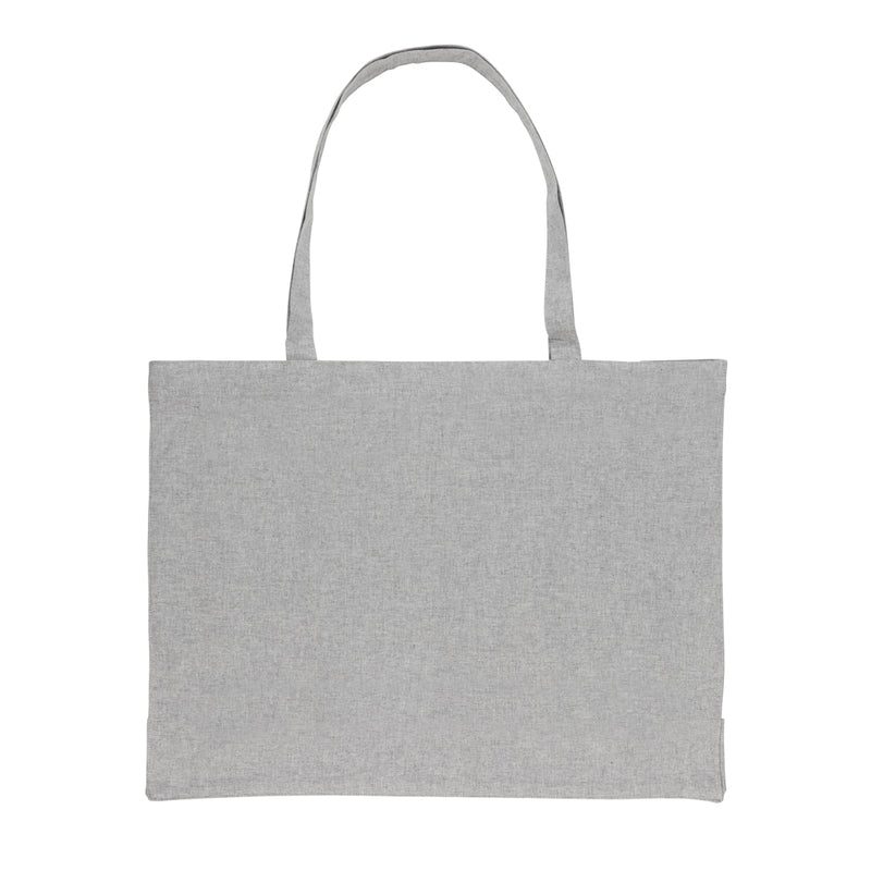 Load image into Gallery viewer, Cotton shopper bag by XD Collection, 145g lightweight tote with sturdy handles, ideal for shopping and travel use.
