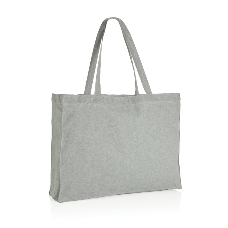 Load image into Gallery viewer, Cotton shopper bag by XD Collection in natural color, 145g weight, ideal for shopping and travel.