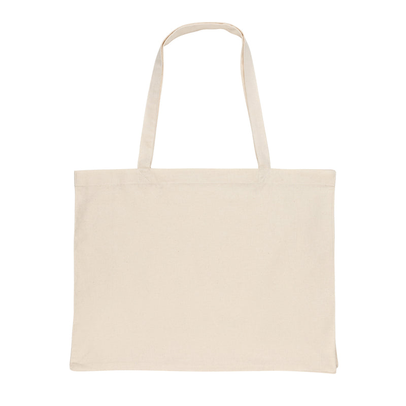 Load image into Gallery viewer, Cotton shopper bag by XD Collection, 145g weight, durable eco-friendly tote for shopping and travel use.