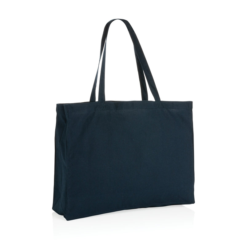 Load image into Gallery viewer, Cotton shopper bag from XD Collection, 145g weight, durable travel and shopping tote with natural cotton fabric and sturdy handles.