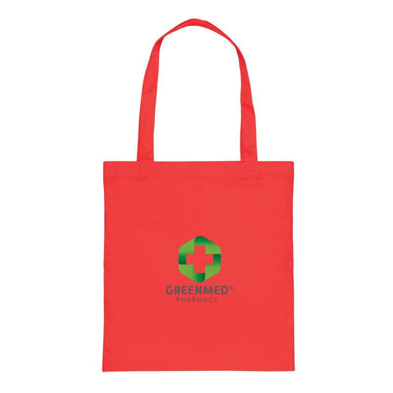Load image into Gallery viewer, Eco-friendly RPET 190T tote bag from XD Collection, showcasing durable fabric and spacious design for travel and daily use.
