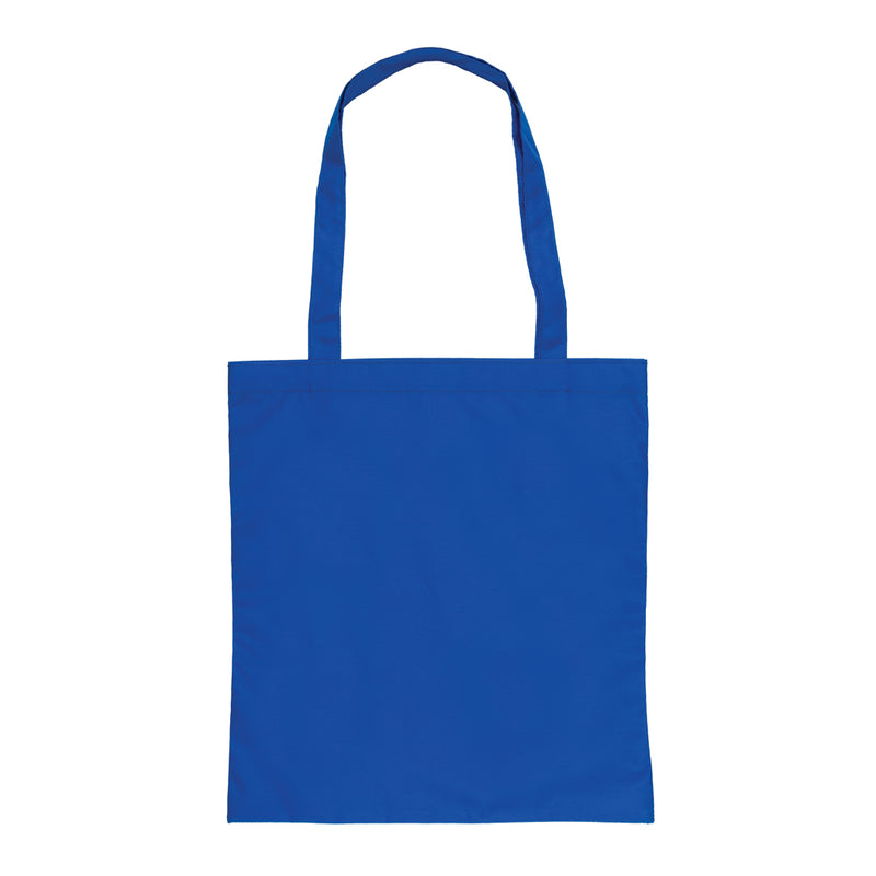 Load image into Gallery viewer, XD Collection RPET 190T tote bag in eco-friendly fabric with dual handles, suitable for shopping and travel.