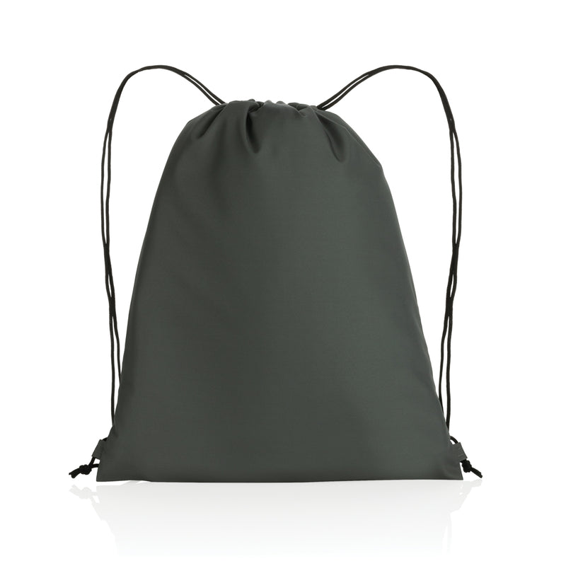 Load image into Gallery viewer, Pink Impact AWARE™ RPET 190T drawstring bag by XD Collection, showing the lightweight, eco-friendly travel and gym bag with drawstrings.