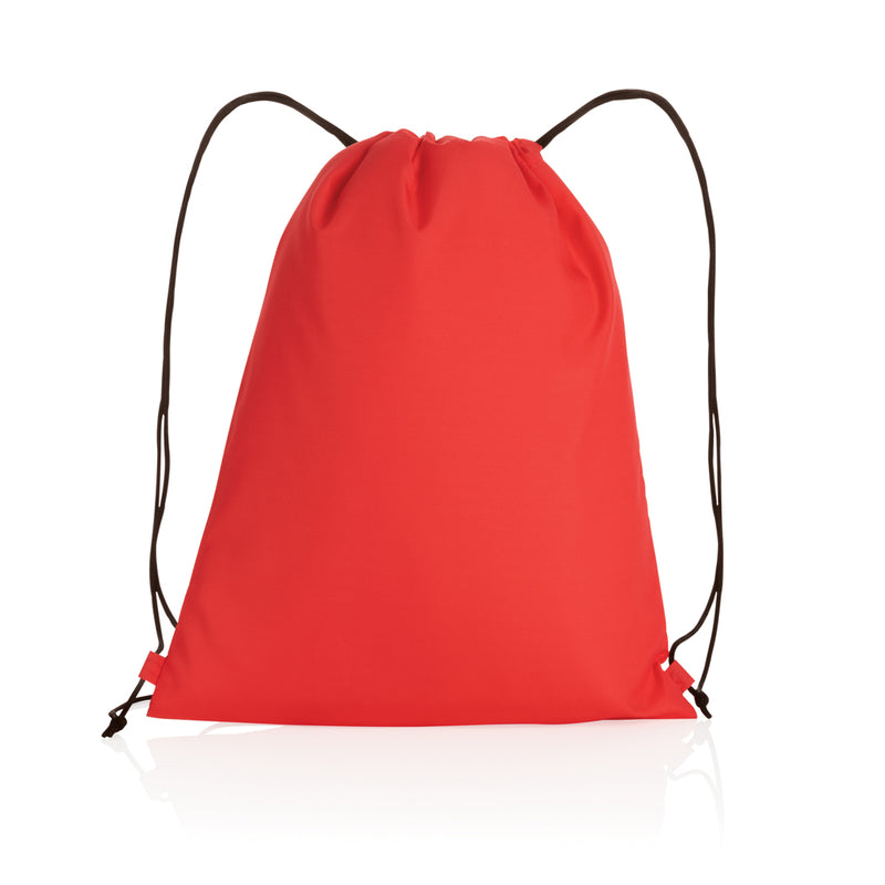 Load image into Gallery viewer, Blue Impact AWARE™ RPET 190T drawstring bag by XD Collection, lightweight with adjustable drawstrings and eco-friendly fabric.