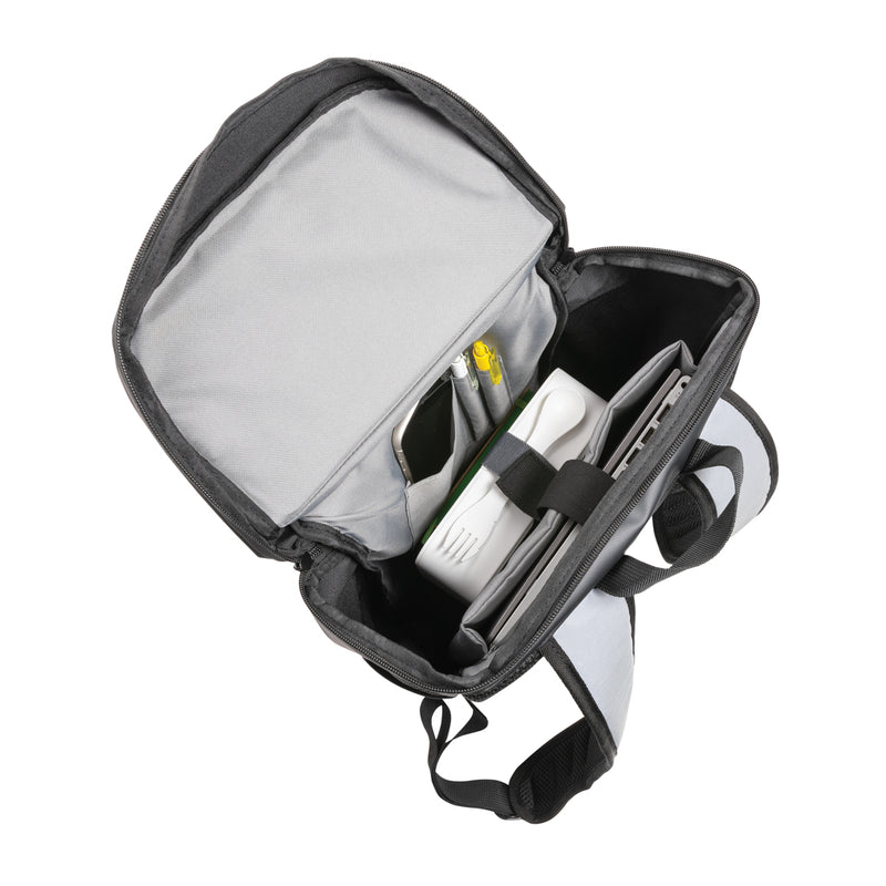 Load image into Gallery viewer, XD Collection PU high visibility laptop backpack with easy access compartment, designed for 15.6-inch laptops, Bags & Travel.