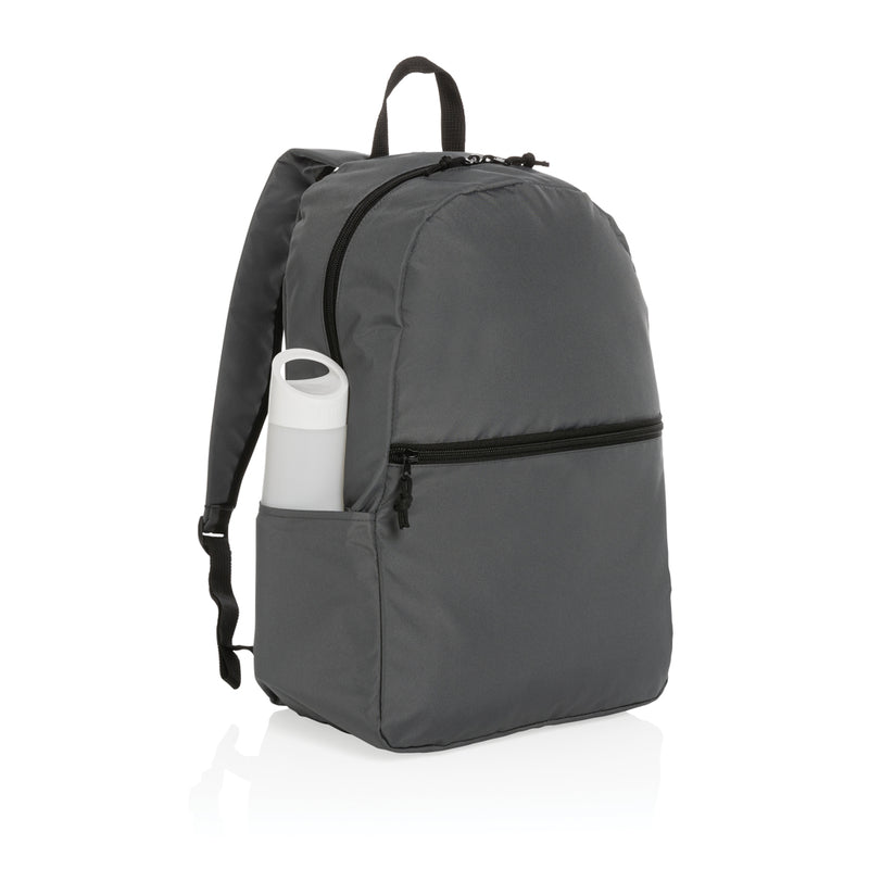 Load image into Gallery viewer, Lightweight XD Collection Impact AWARE™ RPET backpack with multiple compartments, made from recycled materials, suitable for travel and daily use.