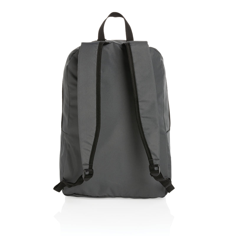 Load image into Gallery viewer, Lightweight Impact AWARE™ RPET backpack from XD Collection featuring multiple compartments and adjustable straps.