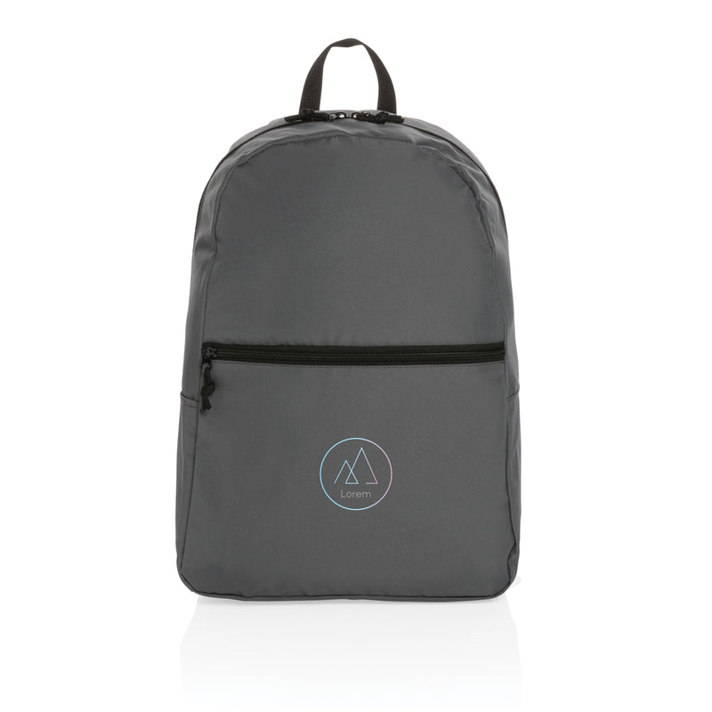 Load image into Gallery viewer, Lightweight Impact AWARE™ RPET backpack from XD Collection, showing its durable design and eco-friendly material for travel and everyday use.