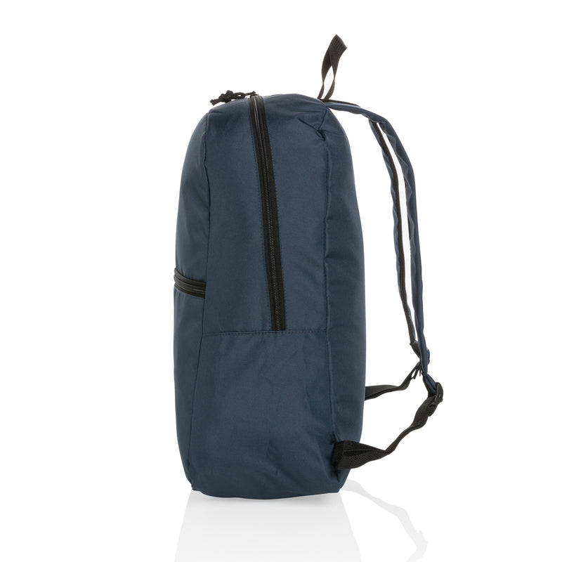 Load image into Gallery viewer, Lightweight Impact AWARE™ RPET backpack from XD Collection, showing a stylish eco-friendly bag with adjustable straps and multiple compartments.