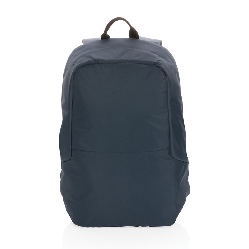 Load image into Gallery viewer, Impact AWARE™ RPET anti-theft backpack by XD Collection, showing a sleek, eco-friendly bag with multiple compartments and secure zippers.