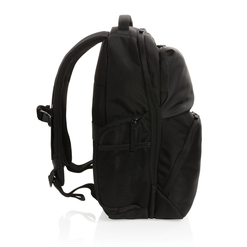 Load image into Gallery viewer, Swiss Peak AWARE™ RPET 15.6 inch commuter backpack - Custom Wood Designs
