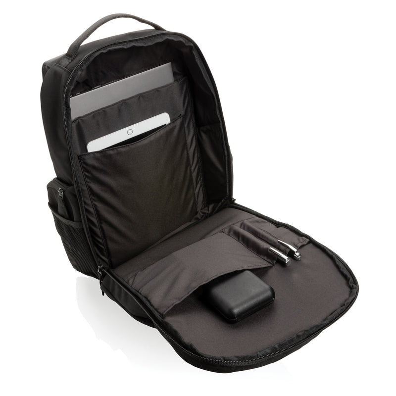Load image into Gallery viewer, Swiss Peak AWARE™ RPET 15.6 inch commuter backpack - Custom Wood Designs