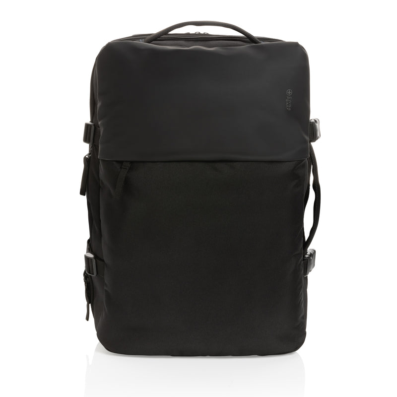 Load image into Gallery viewer, Swiss Peak AWARE™ RPET 15.6' expandable weekend backpack - Custom Wood Designs