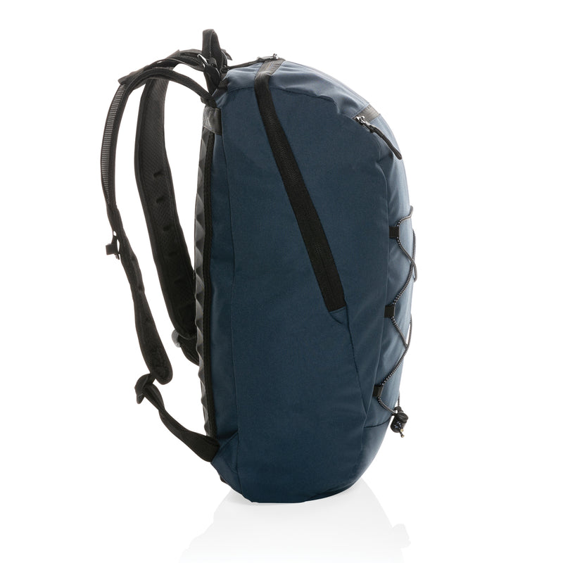 Load image into Gallery viewer, Impact AWARE™ 18L hiking backpack by XD Collection featuring adjustable straps and multiple compartments for outdoor adventures.