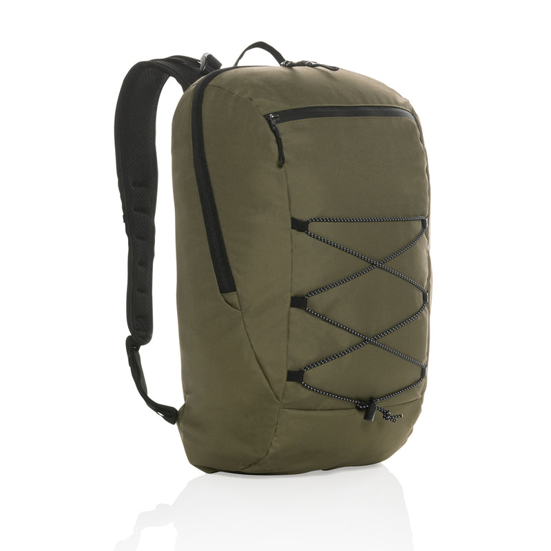 Load image into Gallery viewer, Impact AWARE™ hiking backpack 18L by XD Collection, showing the durable outdoor travel bag with multiple compartments and adjustable straps.